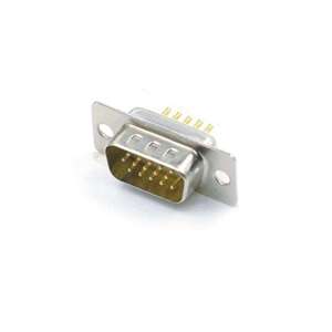 Connecteur mâle D-SUB 15 broches de haute qualité HDB15 à souder pour câble 15 broches – Connecteurs Premium - Product Image 1