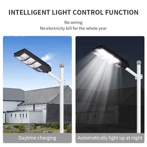 150W tất cả-trong-một năng lượng mặt trời đèn IP65 năng lượng mặt trời ánh sáng đường phố ABS cảm biến chuyển động tích hợp Led năng lượng mặt trời ánh sáng năng lượng mặt trời ánh sáng ngoài trời - Product Image 2