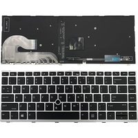 Clavier rétroéclairé neuf en gros pour HP EliteBook 840 G3 840 G4 745 G3 US English 836308-001 821177-001 Claviers internes pour ordinateurs portables
