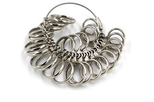 गहने उपकरण चांदी धातु की अंगूठी Sizer गेज खराद का धुरा फिंगर नौकरशाही का आकार घटाने - Product Image 5