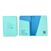 Passeport de voyage en gros avec logo personnalisé imprimé en couleur Passeport personnalisé en cuir PU avec laçage pour plusieurs couleurs