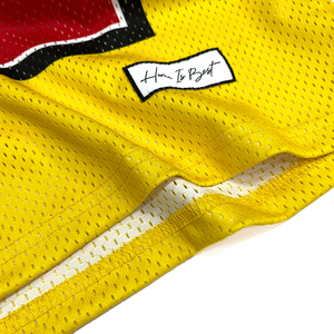 Maillot de football américain personnalisé surdimensionné en polyester respirant, coupe courte et ample pour jeunes et hommes - Product Image 5