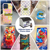 Imprimante UV personnalisée avec tête DX7, automatique, neuve, pour utilisation sur support plat sur les coques de téléphone et les batteries externes, pour les petits accessoires de téléphone