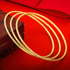 Vente chaude Mince Cercle Bracelets Vietnam Sable Or Bracelets Bracelets Bijoux De Mariée - Product Image 2