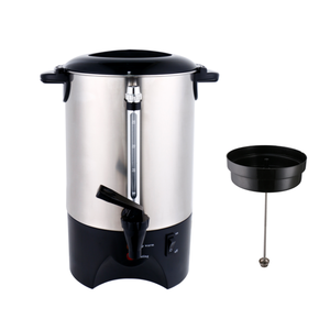 เครื่องชงกาแฟสแตนเลส 20 ถ้วย ขายดี เครื่องทำกาแฟไฟฟ้าเชิงพาณิชย์ - Product Image 2
