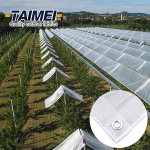 Trong suốt PE bạt 120gsm UV kháng Bìa PE tráng nhà kính cây anh đào bảo vệ axit mưa - Product Image 2