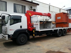 Productos Más Vendidos: Grúa Hidráulica de 8 Toneladas Montada en Camión SPK18500 en Venta - Product Image 6