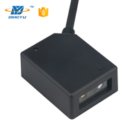 Escáner de Códigos de Barras y Códigos QR 1D/2D Automático DY SCAN con USB/RS232, Sensor CMOS, Lector de Montaje Fijo para PDF417, Velocidad de Escaneo de 25CM/S