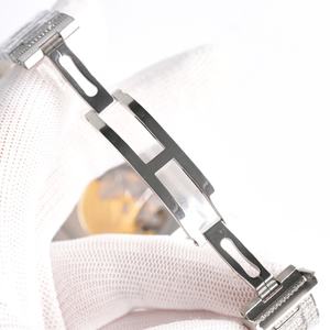 Reloj mecánico de cristal 5A, calidad 45mm, fabricado a medida en fábrica, reloj totalmente de diamantes, reloj mecánico de lujo para hombre - Product Image 4