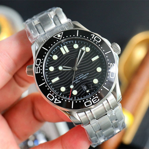 Orologio Meccanico da <span class=keywords><strong>Uomo</strong></span> di Alta Qualità, Classico, Luminoso, Subacqueo, Impermeabile, con Vetro Zaffiro e Cassa in <span class=keywords><strong>Acciaio</strong></span> Inossidabile, Automatico - Product Image 1