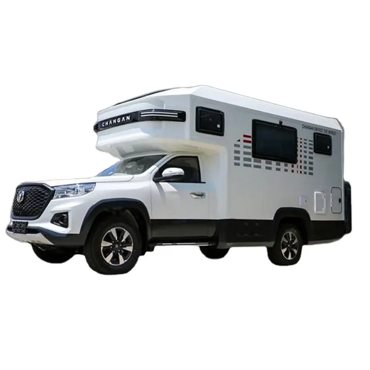 ChangAn RV 2.4T 211HP รถสันทนาการมอเตอร์ 2024 จีนเบนซินมอเตอร์บ้าน RV 4x4 Camper รถบรรทุกมอเตอร์บ้าน