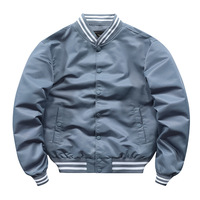 Blouson bombardier Edingle à col montant en toile de baseball de haute qualité personnalisé Offre Spéciale de conception brodée d'hiver à la mode pour le printemps
