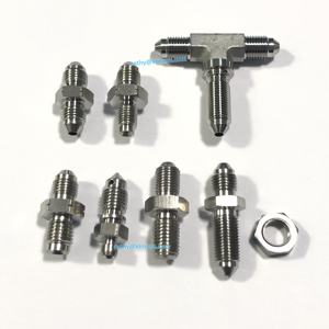 Raccord <span class=keywords><strong>de</strong></span> tuyau hydraulique AN3 10 mm en acier inoxydable M10*1, embout <span class=keywords><strong>de</strong></span> tuyau pivotant pour <span class=keywords><strong>frein</strong></span> à huile, adaptateur pour voiture, moto - Product Image 5