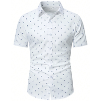 Chemise habillée pour homme, coupe confortable, imprimé à pois, respirante et à séchage rapide, idéale pour l'été et les trajets professionnels, service OEM inclus