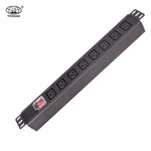 8 cách <span class=keywords><strong>IEC</strong></span> C19 bị khóa cửa hàng điện dải Rack-Mount Đơn vị phân phối điện chuyển <span class=keywords><strong>PDU</strong></span> - Product Image 3