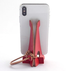 Creative <b>Tree</b> Skin Genuine Leather Phone <b>Stand</b>, Flat Tablet <b>Stand</b>, Lazy Desktop Folding <b>Stand</b>, Promotional Gift - Product Image 2