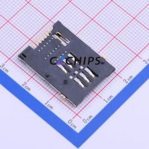 475532001 SIM Card Connector SMD Connector Self-Return Type Mini SIM Card Card Holder With Card Detection - Product Image 2