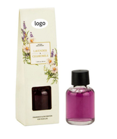 Bouteille diffuseur d'huile aromatique en verre transparent de luxe, vide, personnalisable, 50ml, 100ml, 150ml, 250ml, 500ml, pour emballage cosmétique – Vente en gros
