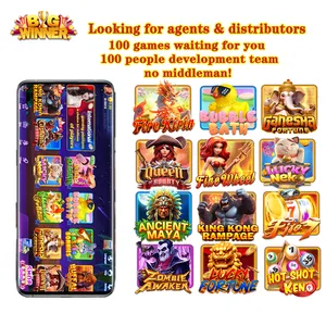 Grote Winnaar Game Developer Dealer Agent Distributeur Kingkong Online Game App Platform Panda Master Maken Vistafelspel