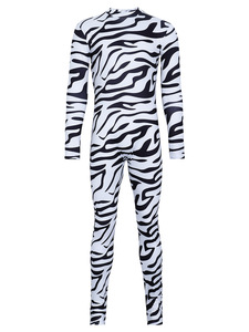 Disfraz de Personaje de Zebra de Fantasía para Navidad, Televisión, Cine y Representaciones Escénicas |   Traje Zentai de Poliéster para Adultos - Product Image 4