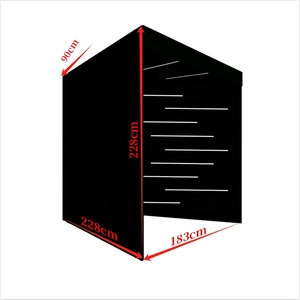 Cabine photo gonflable Funvision avec toile <span class=keywords><strong>de</strong></span> fond et bande LED <span class=keywords><strong>pour</strong></span> mariage, fête, festival et décoration publicitaire - Product Image 5