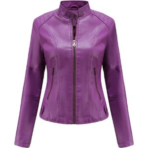 Chaquetas de Cuero Genuino para Mujer a Precio Económico, Nueva Colección de Moda, Chaqueta de Cuero Personalizada al por Mayor - Product Image 2