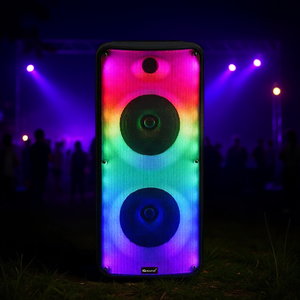 Altavoz iQ Sound de 8 pulgadas, estéreo, de plástico, rectangular, para uso en exteriores y fiestas. - Product Image 2