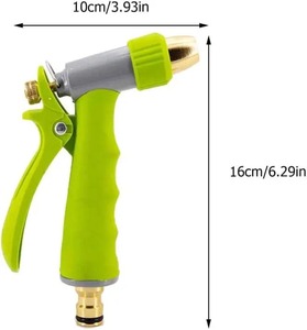 <span class=keywords><strong>Pistolet</strong></span> de nettoyage haute pression compact en alliage d'aluminium <span class=keywords><strong>avec</strong></span> <span class=keywords><strong>réservoir</strong></span> de détergent et débit réglable pour voiture - Product Image 1
