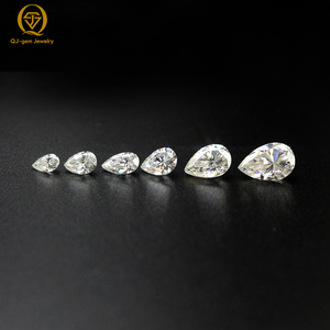 Pendientes Colgantes de Platino con Diamantes Cultivados en Laboratorio, Corte Pera y Cojín, con Certificado IGI, para Mujer - Product Image 5