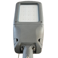 Lampe de rue à puce PCB en aluminium moulé satiné 30W