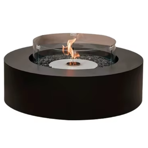 Braciere da Esterno in Rattan a Gas Senza Fumo, Lussuoso e Potente in Acciaio Inox e Ghisa per Campeggio e Giardino - Product Image 1