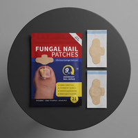 Patchs Traitement Puissant Contre les Mycoses des Ongles, Réparation Fortifiante pour les Ongles Cassés des Orteils