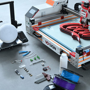 Máy in chữ nổi 3D chống tia cực tím, sản lượng 10000 chiếc/tháng, thiết kế màn hình cảm ứng YDSign, logo tên doanh nghiệp, máy in chữ nổi 3D - Product Image 1