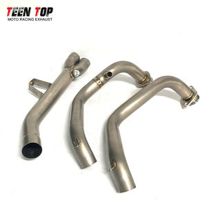 Sistema de escape para motocicleta TEENTOP 2019 + Adventurer para Yamaha <span class=keywords><strong>Tenere</strong></span> 700, tubo de escape de titanio, codo de escape delantero de 43mm - Product Image 3