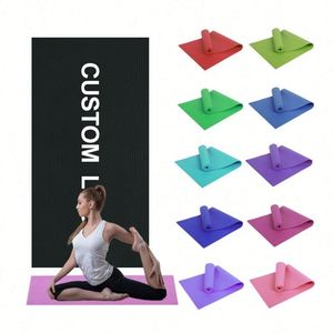 Alfombrillas de Yoga Personalizadas al por Mayor, Alfombrillas de Yoga de PVC de Alta Calidad con Logotipo - Product Image 1