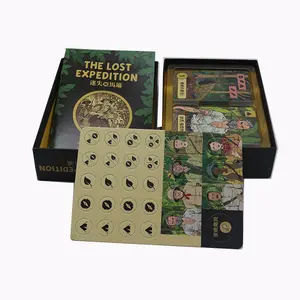 Board Game Design Customized New Board Game Printing Supplier Type Kids Durable Board Game Manufacturer