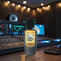 Medidor de Nivel de Sonido Digital VA8080, Automático/Manual, Portátil, 30dB-120dB MAX, Retención de Datos, Pantalla LCD, Barra Analógica, Color OEM, Certificado CE, Ponderación A