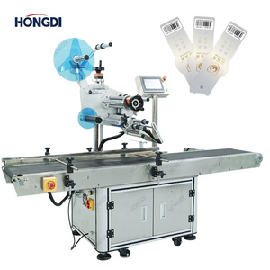 Machine d'étiquetage automatique de surface supérieure pour bouteilles plates, boîtes, cartes, équipement d'étiquetage auto-adhésif pour ligne d'emballage - Product Image 2