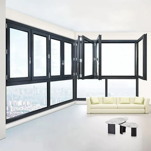 Hsmc có thể gậ<span class=keywords><strong>p</strong></span> lại cửa sổ cách âm tùy chỉnh khung nhôm kính gấ<span class=keywords><strong>p</strong></span> đôi cửa sổ - Product Image 6