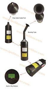 طقم ألياف بصرية لطائرة بدون طيار FPV بمدى 3 كم و5 كم و10 كم و15 كم و20 كم و30 كم للاتصال الخارجي مع وحدة هوائية ووحدة أرضية - Product Image 5