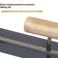 JYW 40 pouces auto-nivelant bouche plate dentelée époxy peinture de sol lot couteau grattoir importé rasoir pousser ODM OEM de qualité industrielle