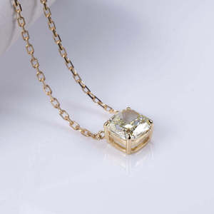 Luxury Womens Lab Grown Diamond <b>Necklace</b> <b>Chain</b> Pendant Gold Rose Gold White Gold Silver Premium Elegant Fine Jewelry - Product Image 1