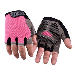 Guantes Deportivos de Ciclismo Antideslizantes y Antitranspirantes para Hombre y Mujer, Medios Dedos, Transpirables, Antichoque, Venta al Por Mayor - Product Image 3