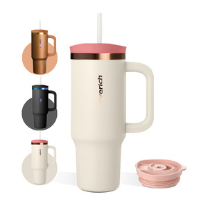 Vaso Térmico de Viaje de 40 oz con Aislamiento al Vacío de Doble Pared y Tapa Antiderrames, Nuevo Diseño, Admite Personalización - Product Image 5