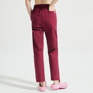 Uniformes de Enfermería, Pantalones Médicos Unisex, Ropa de Trabajo, Tela de Algodón y Poliéster, Marca Privada, Venta al Por Mayor para Farmacias y Clínicas - Product Image 4