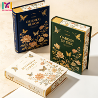 Impression de livres reliés de qualité supérieure OEM ODM avec gaufrage à chaud argenté, catalogue personnalisé, menu personnalisé avec emballage sur mesure