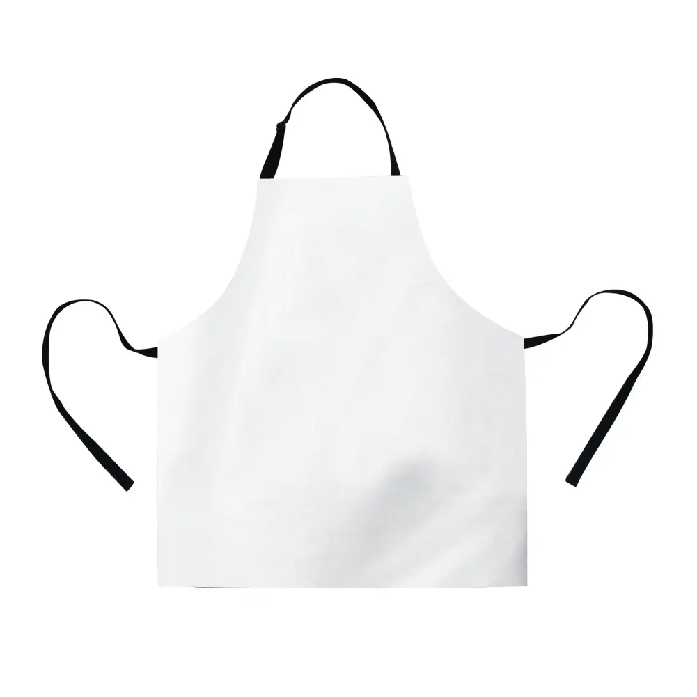 Tablier blanc vierge de nettoyage de cuisine de maison de Logo personnalisé vente en gros