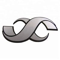Autocollant adhésif personnalisé en aluminium avec logo et fonction anti-rayures pour haut-parleurs de téléphone portable et écouteurs - Formes et tailles sur mesure