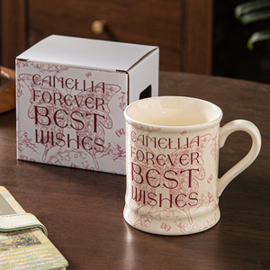 Tasse en céramique artisanale de luxe léger, 380 ml (12 oz), idéale pour les événements, cadeaux du Nouvel An, tasse à expresso, vente directe usine - Product Image 3