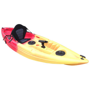 Kayak de pêche en plastique pour 1 personne, à pédales, prix abordable - Product Image 1
